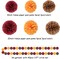Brown Burgundy Orange Party-Decorations - 23pcs Fall Autumn Thanksgiving